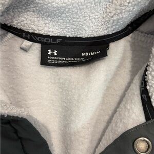 Under Armour Golf Jacket - Black and Gray